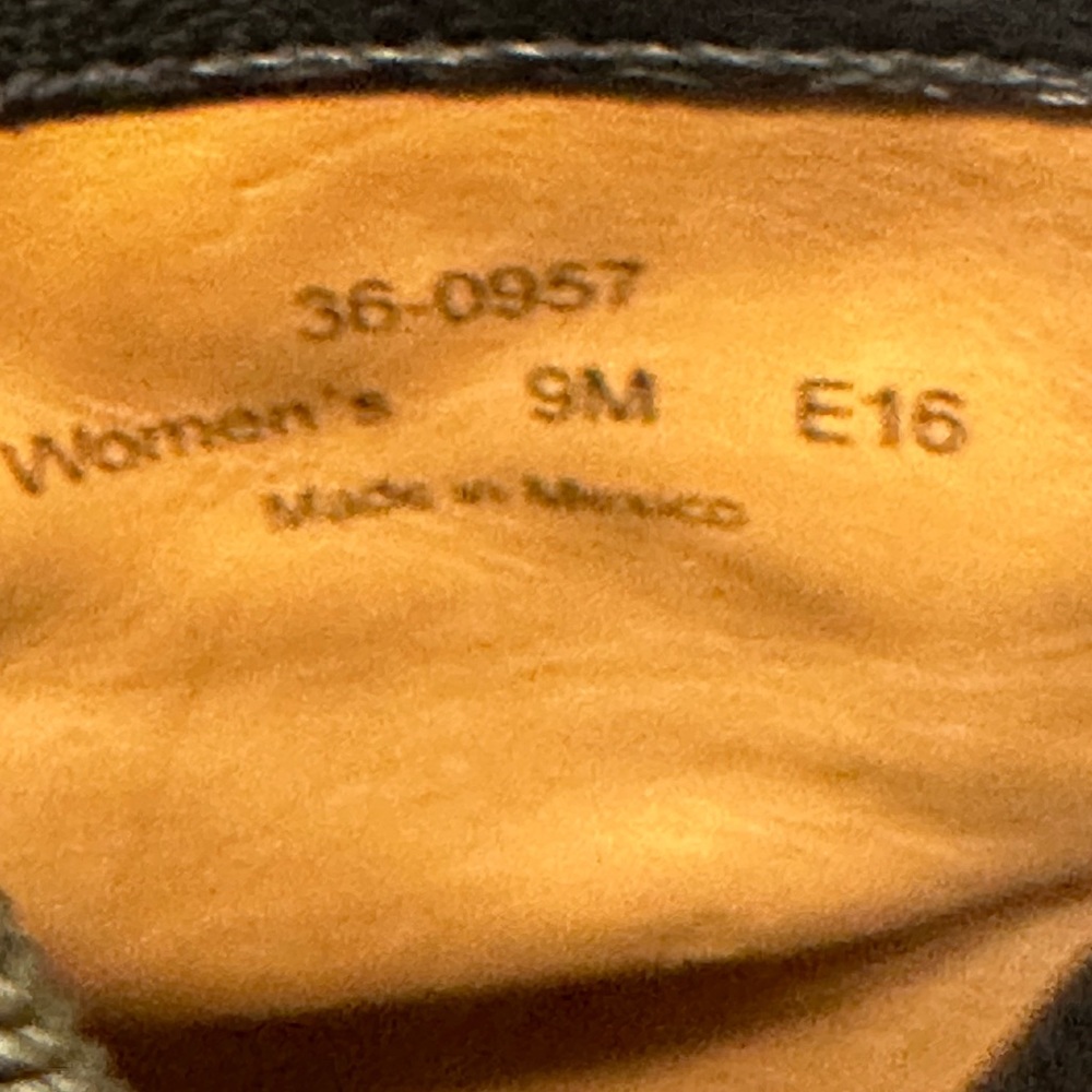 Leather Trask Black Mini Boot. Condition Near Per… - image 8